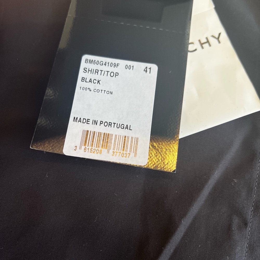 Mens Black Givenchy dress shirt - Picture 5 of 5